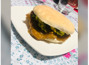 Una foto de Carne Mechada para sándwich