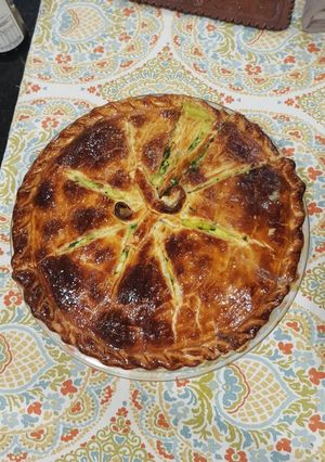 Una foto de Pascualina de espinaca