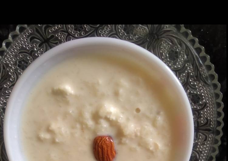 Rice paneer kheer