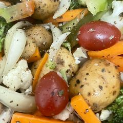 Grill Vegetables 🥗 in aluminium foil A picture of Grill Vegetables 🥗 in aluminium foil.