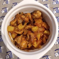 A picture of Chicken in Ketchup Sauce.
