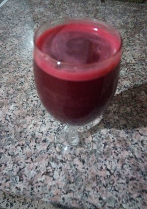 Une photo de Jus de betterave aux oranges