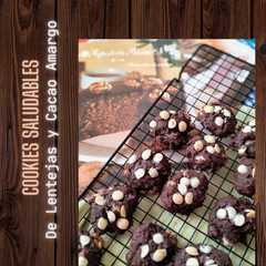 Cookies Saludables de Lentejas y chocolate (SIN GLUTEN 😃)-レシピのメイン写真