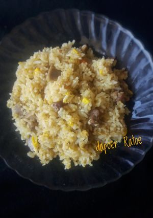 Foto resep Nasi goreng kambing bumbu instan