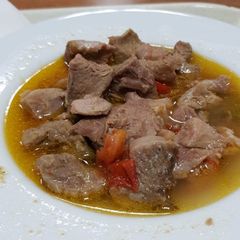 A picture of Turkey pepper soup.