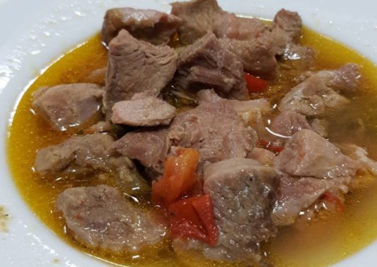 Step-by-Step Guide to Make Favorite Turkey pepper soup