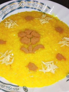 عکسی از دستور شله زرد