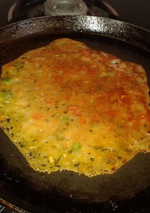 A picture of Bread uttapam.