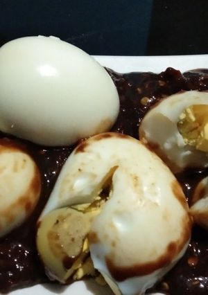 Foto resep Telur Rebus Sambal Petis