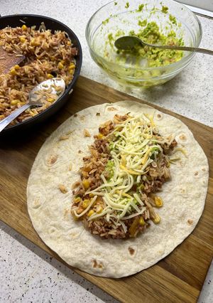 Una foto de Burrito de carne