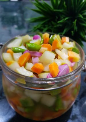 Foto resep Acar mentah timun wortel