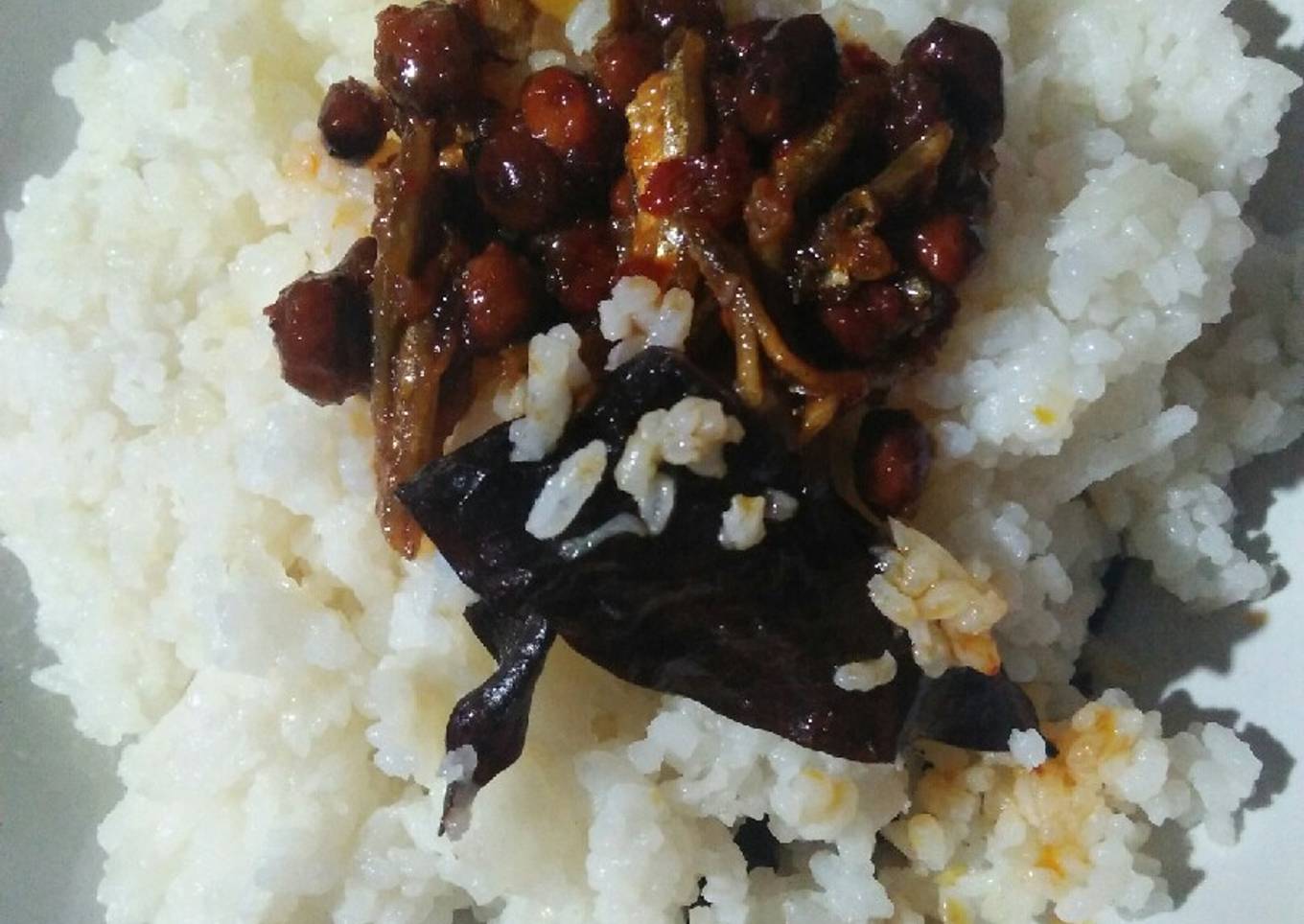 Nasi liwet mudah tapi enak