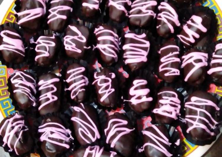Rahasia Bikin Kurma coklat isi keju cheddar Anti Gagal