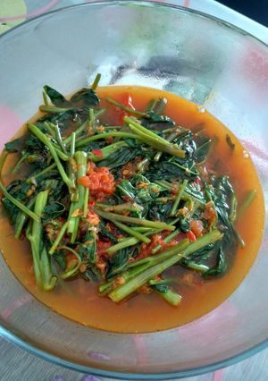 Foto resep Tumis kangkung spicy