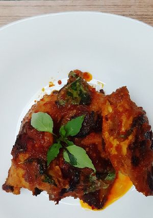 Foto resep Ayam Kampung Bumbu Rujak Bakar