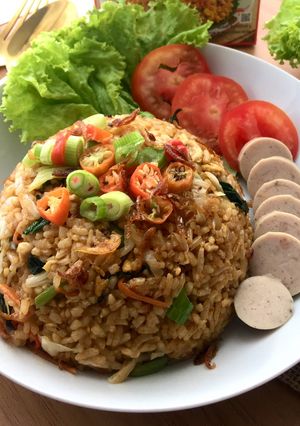 Foto resep Nasi goreng kampung
