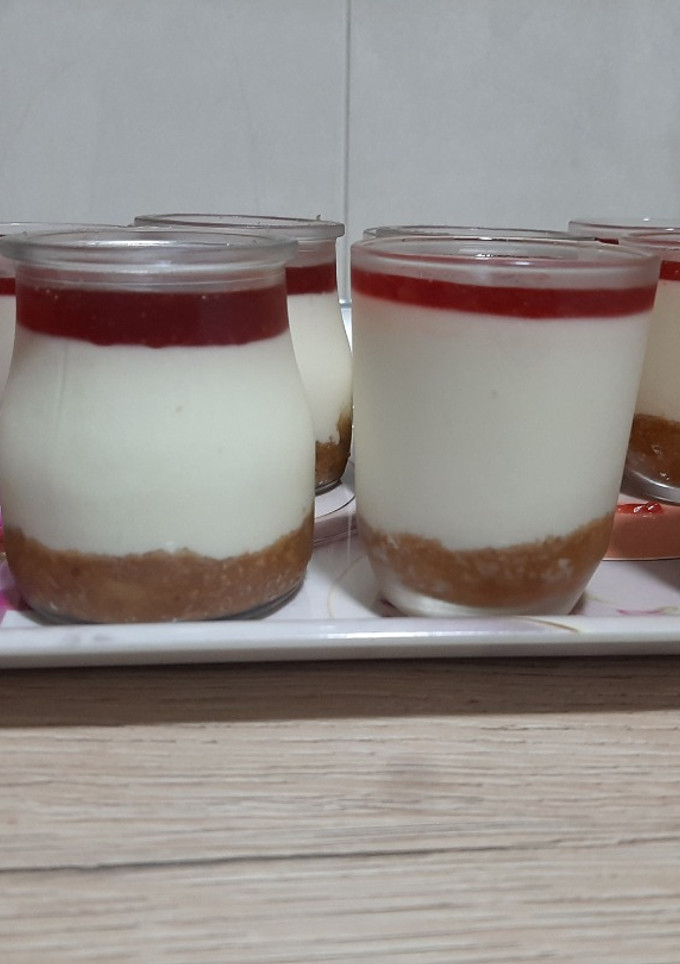 Foto principal de Tarta de queso en vasitos