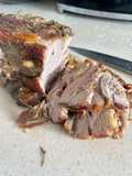 Rosemary & Garlic Studded Roast Lamb Shoulder 🧄 🌿