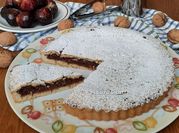 Una foto di noce crostata