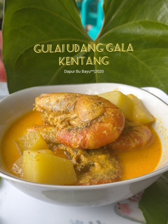 Foto resep Gulai Udang Gala Kentang