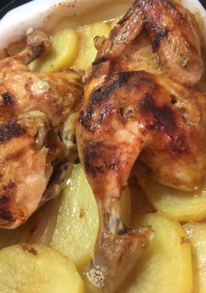 صورة لوصفة دجاج بالفرن 🥘
