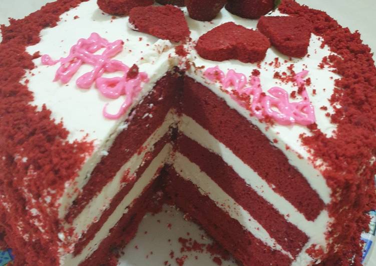 Resep Red Velvet Cake Yang Gurih