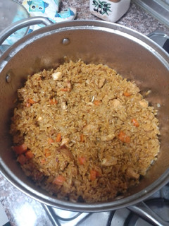 Una foto de Arroz senegalés
