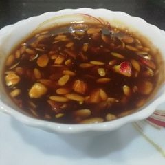 A picture of Sweet Tamarind Jaggery Saunth.