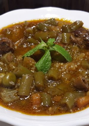 عکسی از دستور خوراک و کینوا