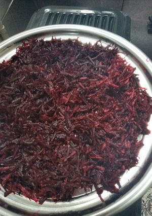 عکسی از دستور پودر لبو