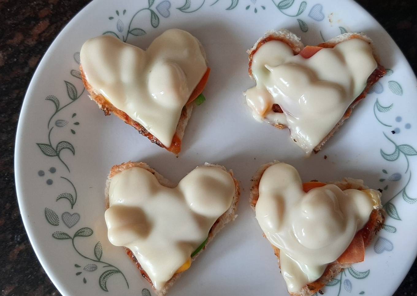 Combination of love and pizza