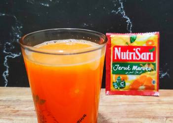 Resep Populer Jus Wortel Nutrisari Jeruk Maroko Lezat Mantap