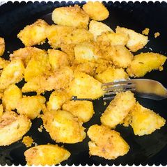 A picture of Stir fried idli.