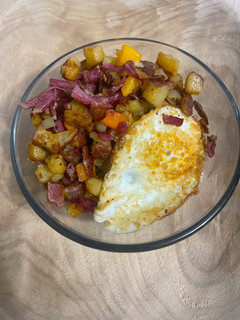 A picture of Corned Beef Hash 🍳.