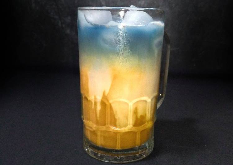 Cara Gampang Membuat Es Kopi Biru / Anchan Coffee Anti Gagal