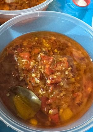 Foto resep Sambal Bawang extra pedas (ghost pepper)