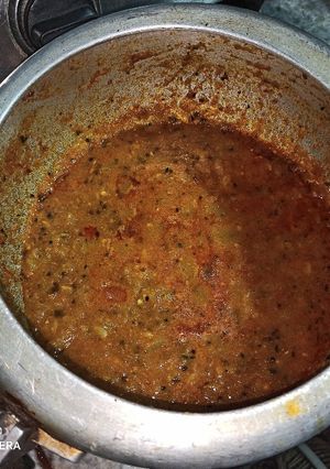 A picture of Gheeye/ Lauki Ki Sabzi.