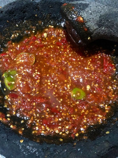 Foto resep Sambal terasi mentah
