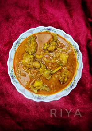A picture of Zero Oil Chicken Kosha (জিরো অয়েল চিকেন কষা).