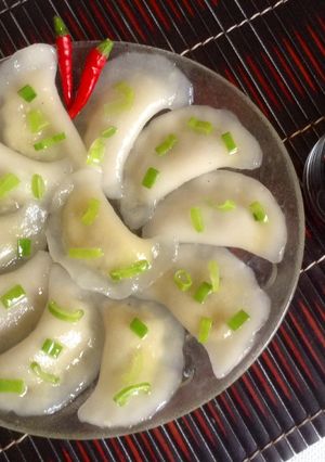 Hình của món Bánh bột lọc chay.
