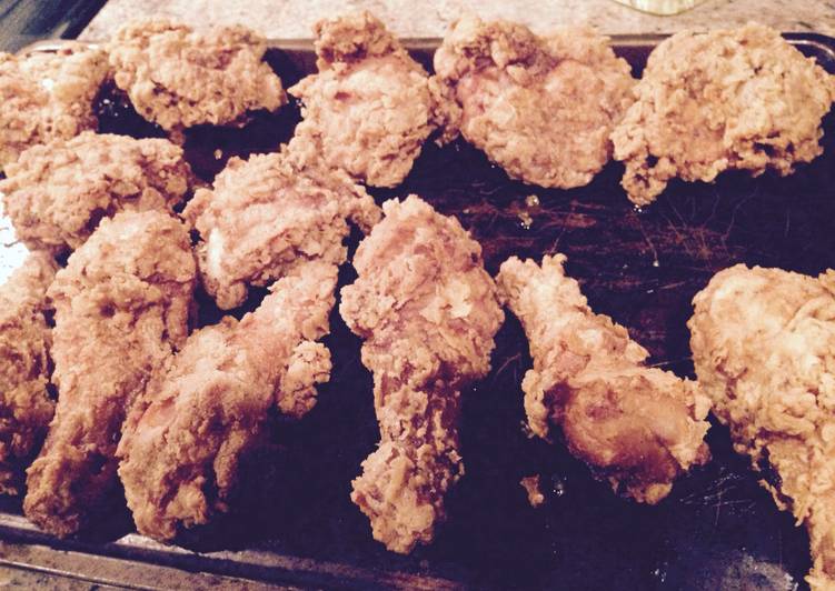 Easiest Way to Prepare Award-winning Paula Deen Fried Chicken Repeat