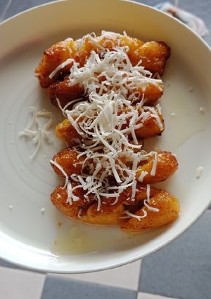Foto resep Pisang Geprek Keju