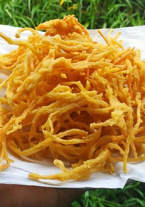 Foto resep Jamur Enoki Crispy ala Enyot