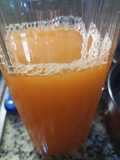 Carrot and ginger juice