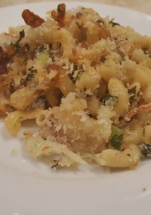 A picture of Baked Macaroni and Cheese Casserole.