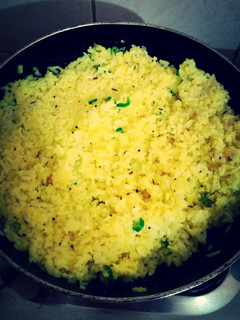 A picture of Curd rice.