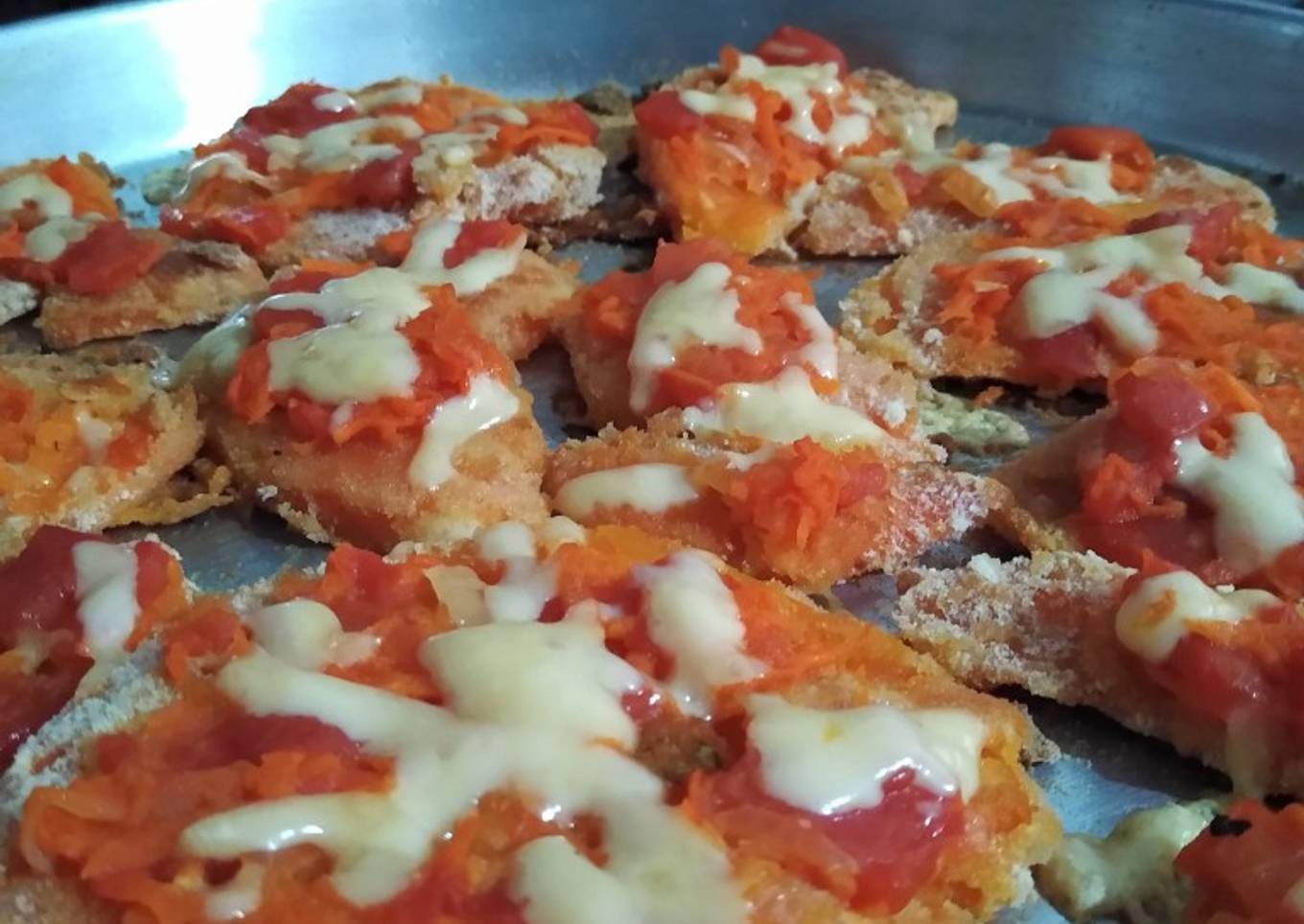 Milanesas de calabaza