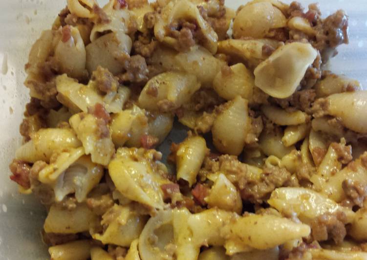 Easiest Way to Prepare Quick Bacon Double Cheeseburger Mac n Cheese