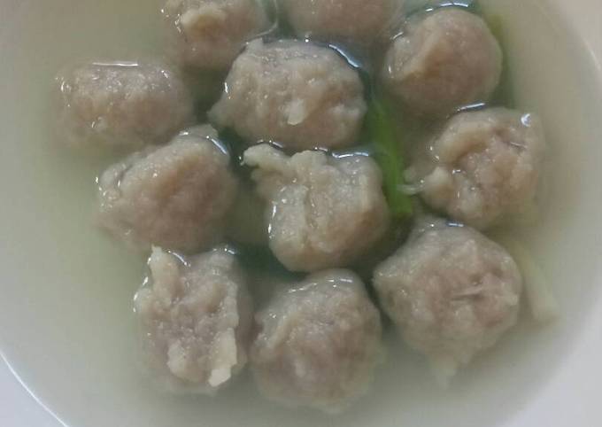 Resep Bakso Kuah Bening Oleh Mama Tasya Cookpad