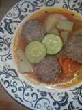 Mexican Meatball soup aka Sopa de Albondigas